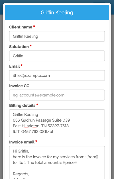 Client configuration 1/2